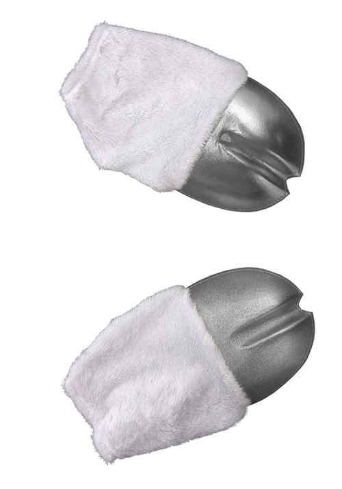 Silver Unicorn Costume Front Hooves - US 5481