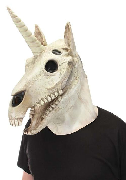 Unicorn Skull Mouth Mover Mask - US 4344