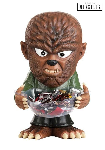 23-Inch Universal Monsters Wolf Man Candy Bowl Decoration - US 5169
