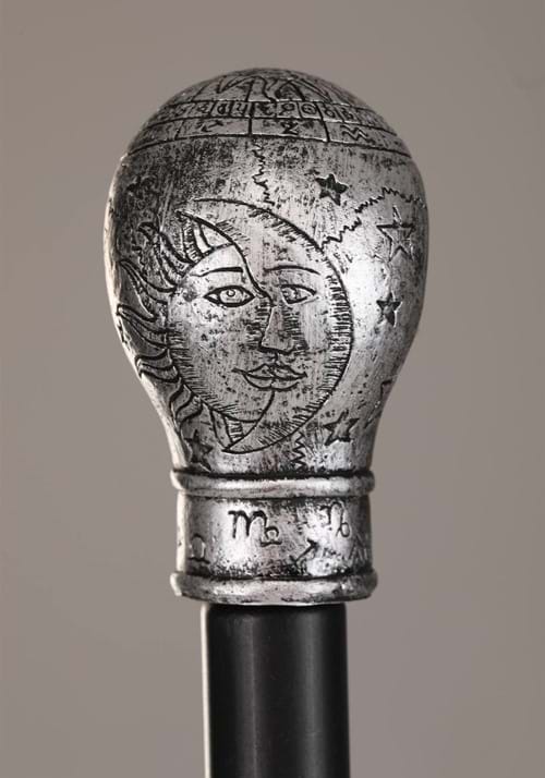 Vampire Skull Costume Cane Accessory - US 9707