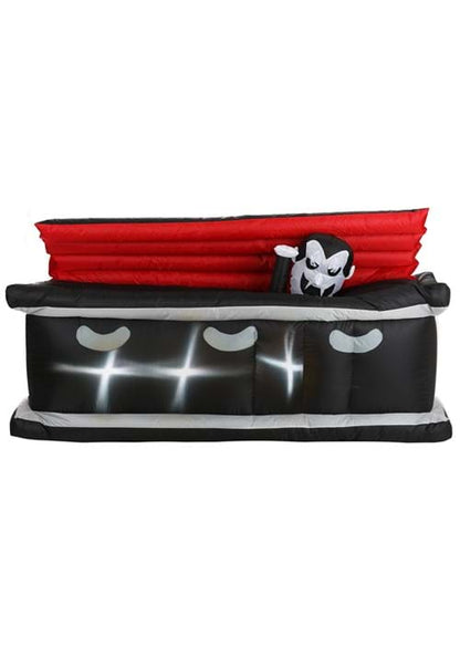 6FT Vampire's Coffin Inflatable Light Up Prop Decoration - US 9970