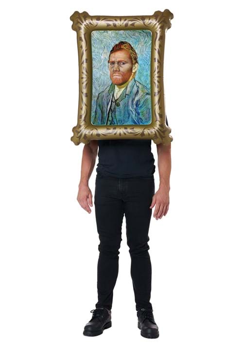 Adult Van Gogh Self Portrait Inflatable Painting Costume - US 1861