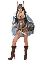 Women's Viking Vixen Costume - US 6069