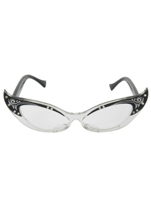 Vintage Cat Eye Costume Glasses - US 3247