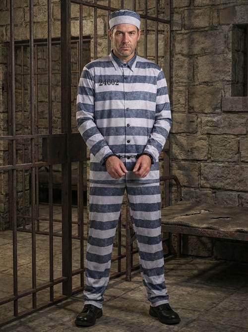 Men's Vintage Prisoner Costume - US 3623