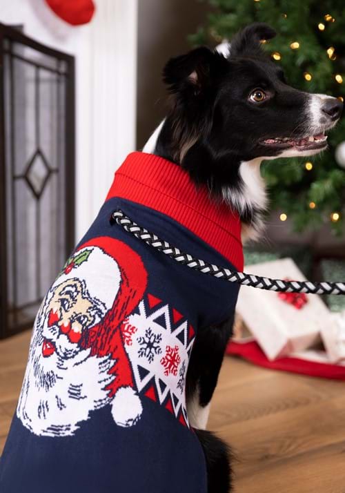 Vintage Santa Christmas Sweater for Dogs - US 2069