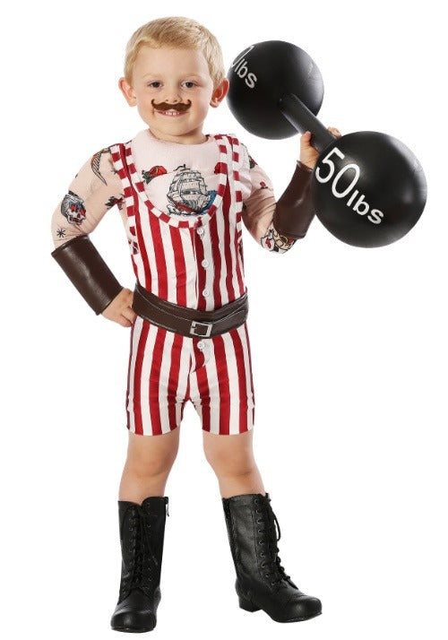 Toddler Vintage Strongman Costume - US 6595