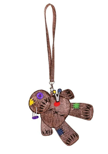 Voodoo Doll Purse Wristlet Accessory - US 2730