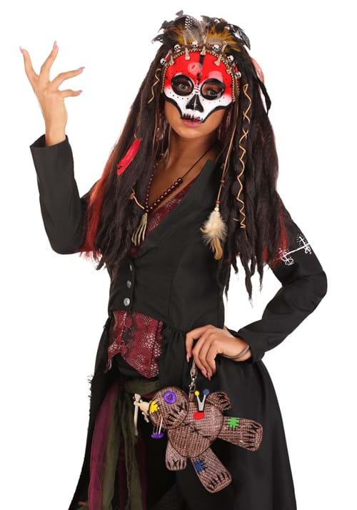 Voodoo Doll Purse Wristlet Accessory - US 2730