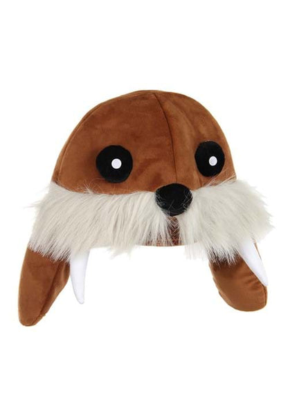 Plush Walrus Spray Toy Costume Hat - US 1877