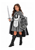 Girl's Warrior Knight Costume - US 2342