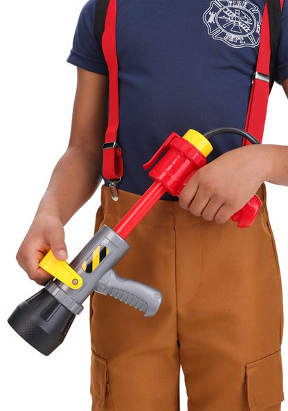 Water Nozzle Firefighter Costume Backpack - US 7291