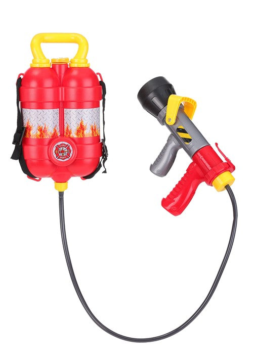 Water Nozzle Firefighter Costume Backpack - US 7291