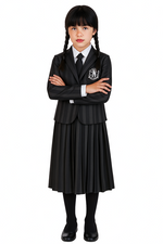 Wednesday Nevermore Girl's Costume - US 4961