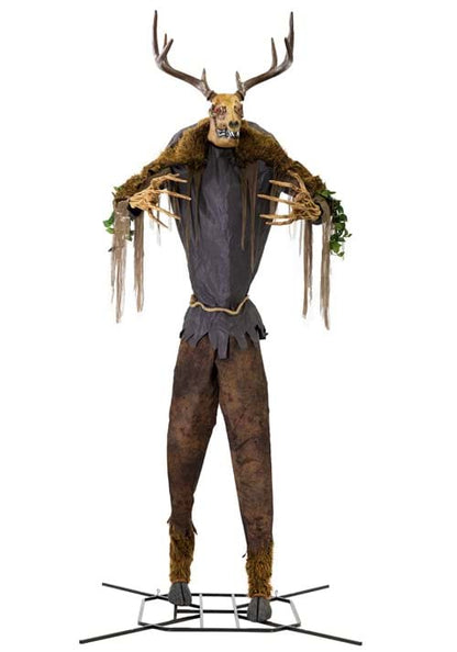 12FT Towering Wendigo Animated Halloween Decoration - US 3698