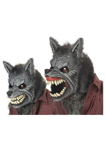 Gray Werewolf Ani-Motion Mask for Adults - US 4273