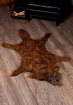 5.5FT Werewolf Throw Rug with Light and Sound Halloween Decoration - US 4275