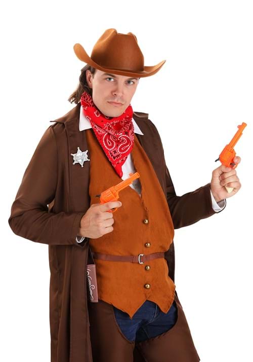Costume Western Double Holster and Toy Gun Set - US 5120