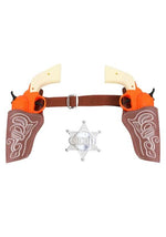 Costume Western Double Holster and Toy Gun Set - US 5120