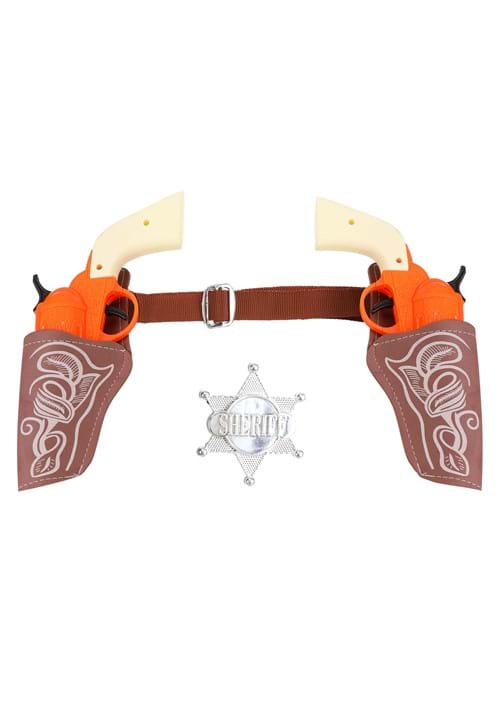 Costume Western Double Holster and Toy Gun Set - US 5120