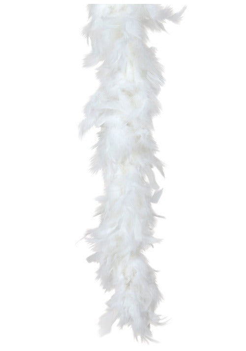 Adult White 80 Gram Feather Boa Accessory - US 2998