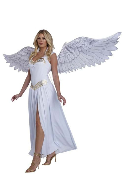 Adult Large White Angel Cosplay Wings - US 6926
