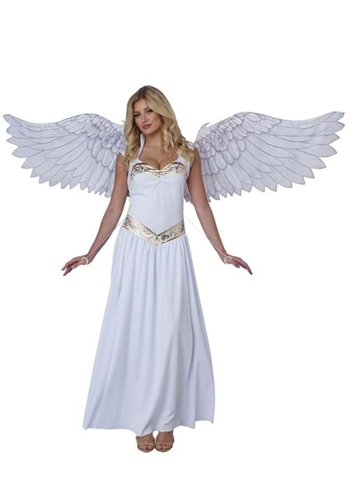 Adult Large White Angel Cosplay Wings - US 6926