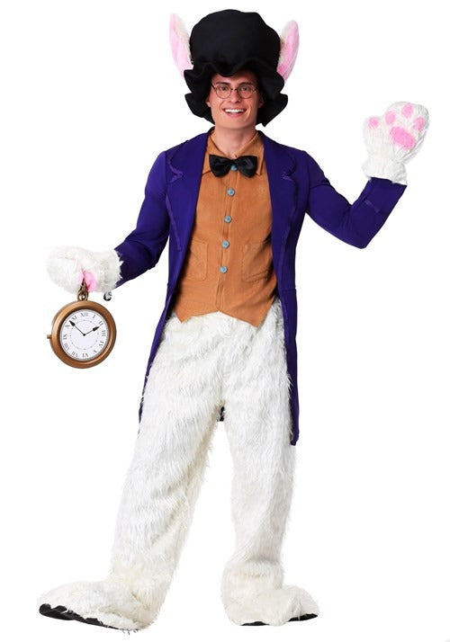 White Rabbit Plus Size Men's Costume - US 4377
