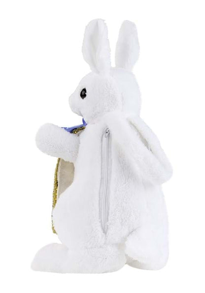 Alice in Wonderland Plush White Rabbit Accessory Purse - US 2510