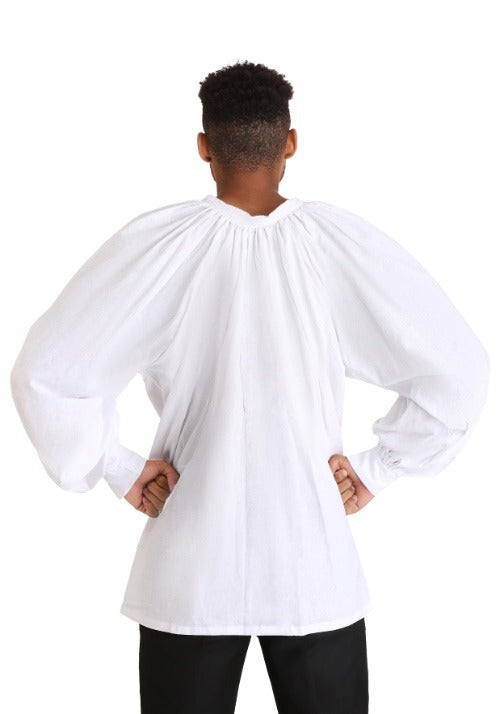 Men's Renaissance Costume White Peasant Shirt - US 5157