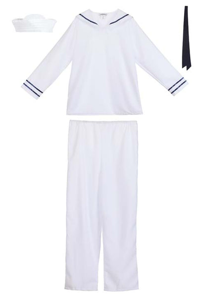 Men's White Sailor Costume - US 7785