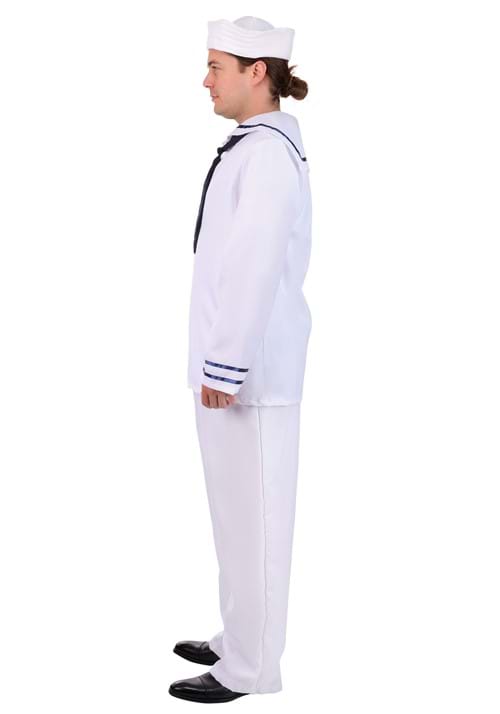 Men's White Sailor Costume - US 7785
