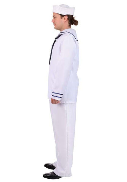 Men's White Sailor Costume - US 7785