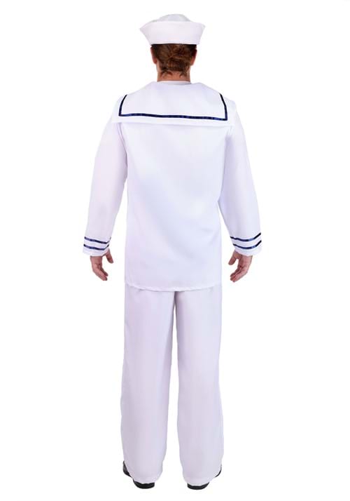 Men's White Sailor Costume - US 7785