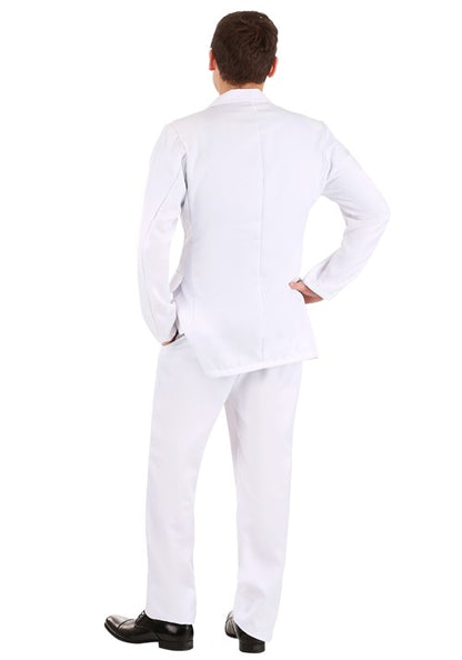 Men's White Suit Costume - US 9227
