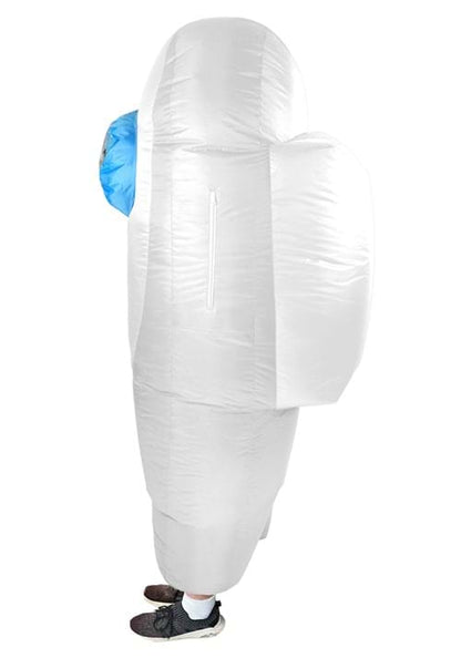 White Sus Crewmate Killer Costume for Kids - US 3500