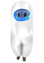White Sus Crewmate Killer Costume for Kids - US 3500