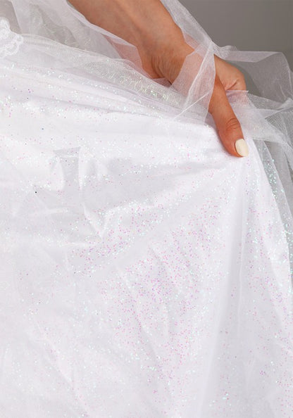 White Witch Costume Dress for Women - US 7171