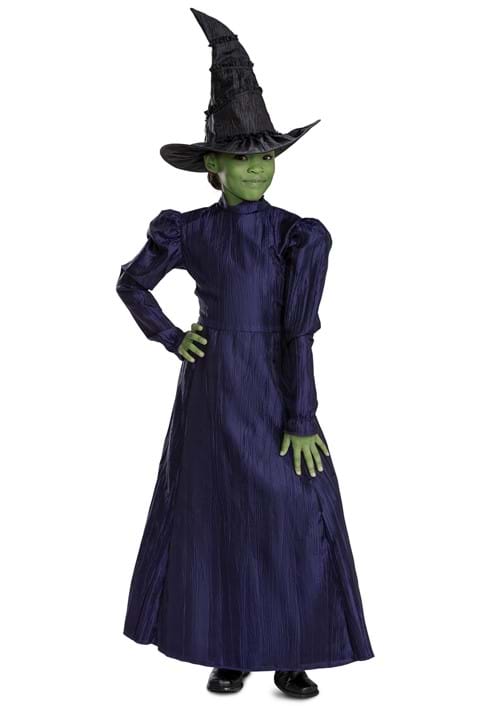Wicked Deluxe Elphaba Costume for Girls - US 3954