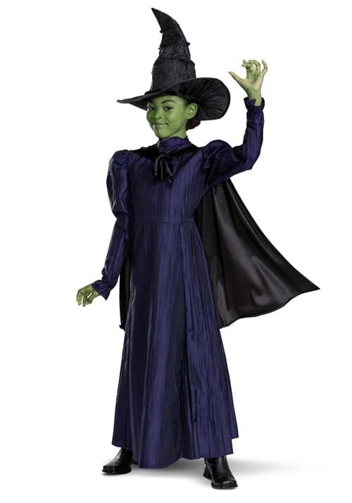 Wicked Deluxe Elphaba Costume for Girls - US 3954