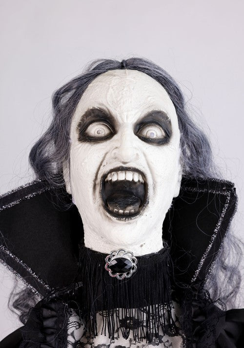 5.5FT Wilhelmina the Wailing Woman Animatronic Decoration - Scream Saver - US 0538