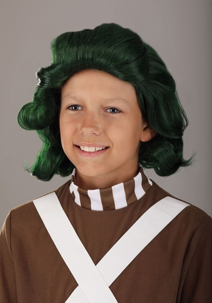 Willy Wonka Oompa Loompa Costume for Kids - US 3635