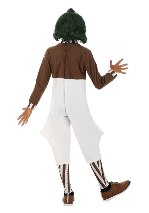 Willy Wonka Oompa Loompa Costume for Kids - US 3635