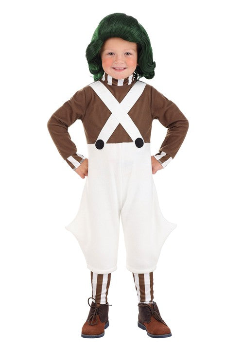 Willy Wonka Oompa Loompa Toddler Costume - US 1498