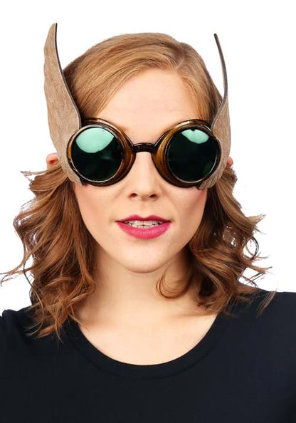 Winged Goggles Gold - US 9043