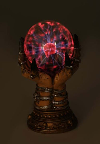 Witch Hands Electric Magic Ball Halloween Decoration - US 1757