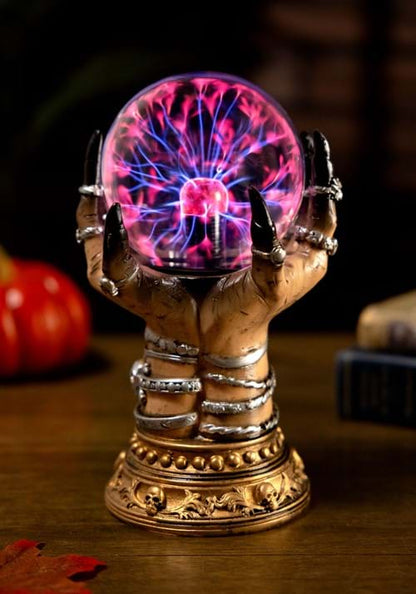 Witch Hands Electric Magic Ball Halloween Decoration - US 1757