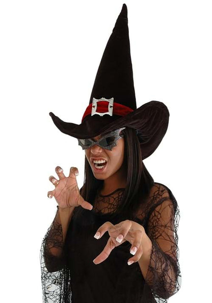 Plush Adult Witch Costume Hat - US 8095