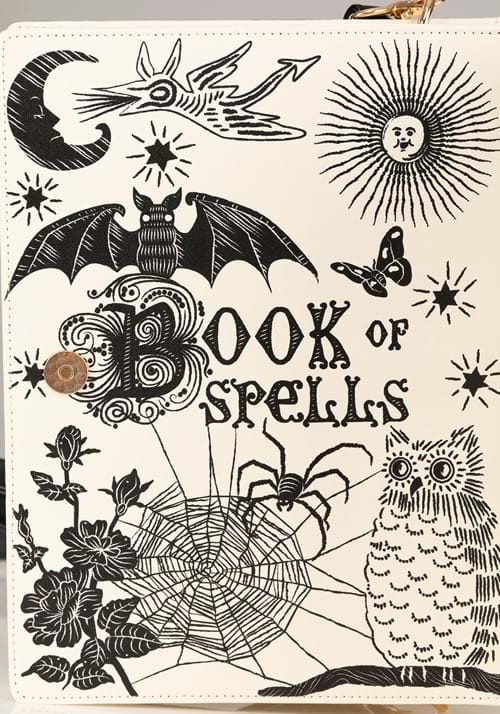 Witch Spell Book Purse - US 8933