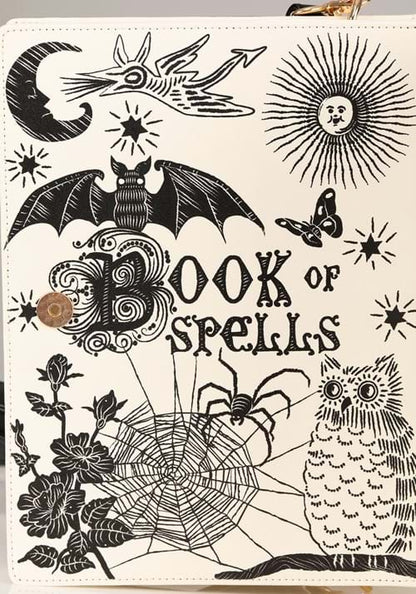 Witch Spell Book Purse - US 8933
